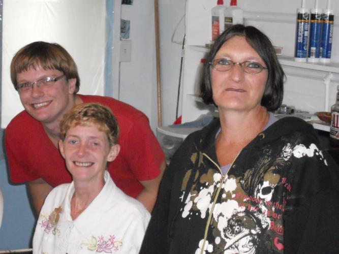Travis, Colleen and friend Brenda